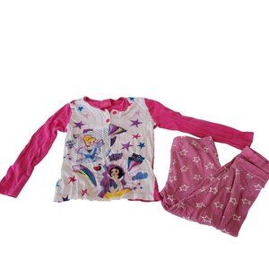Girls Disney Princess PJ Size 4-5